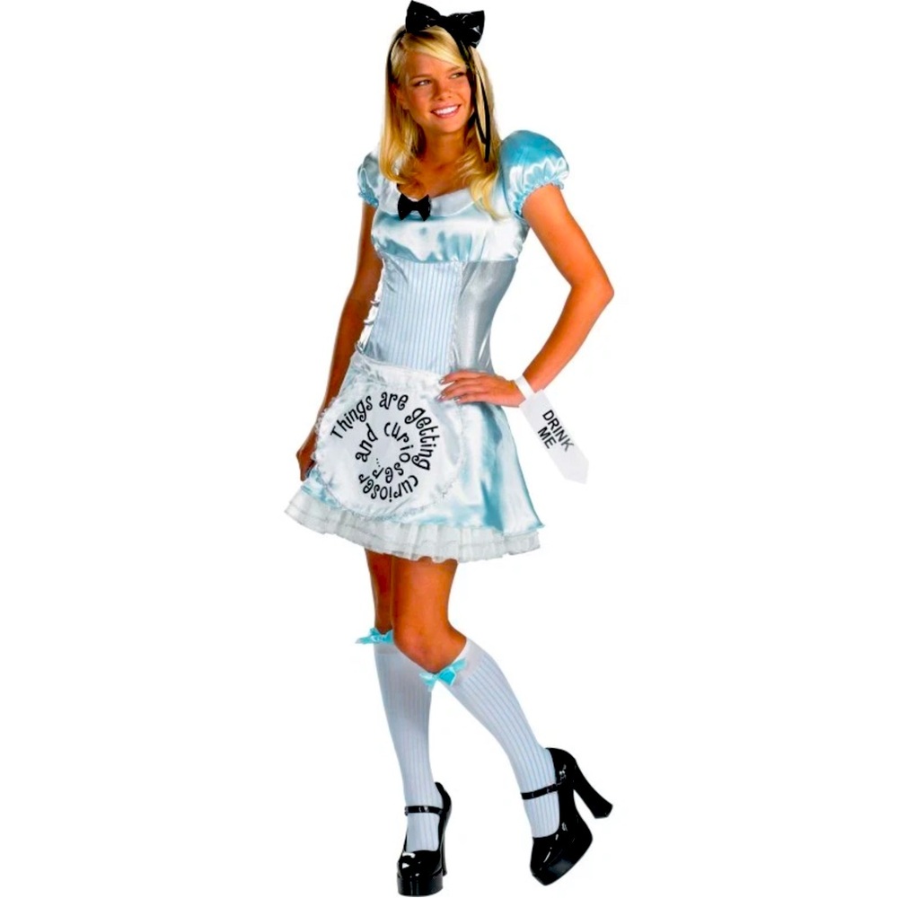 Disguise Alice in Wonderland Tween/Teen Costumes new LAST ONE junior sz 7-9